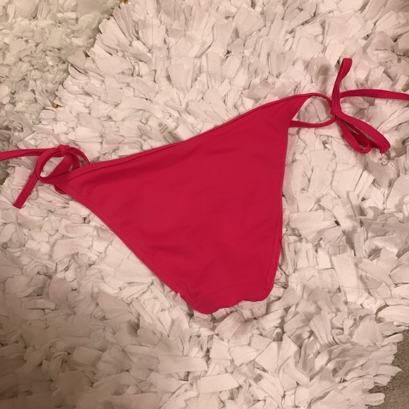 Bright Pink VS String Bikini Bottom - Picture 3 of 5
